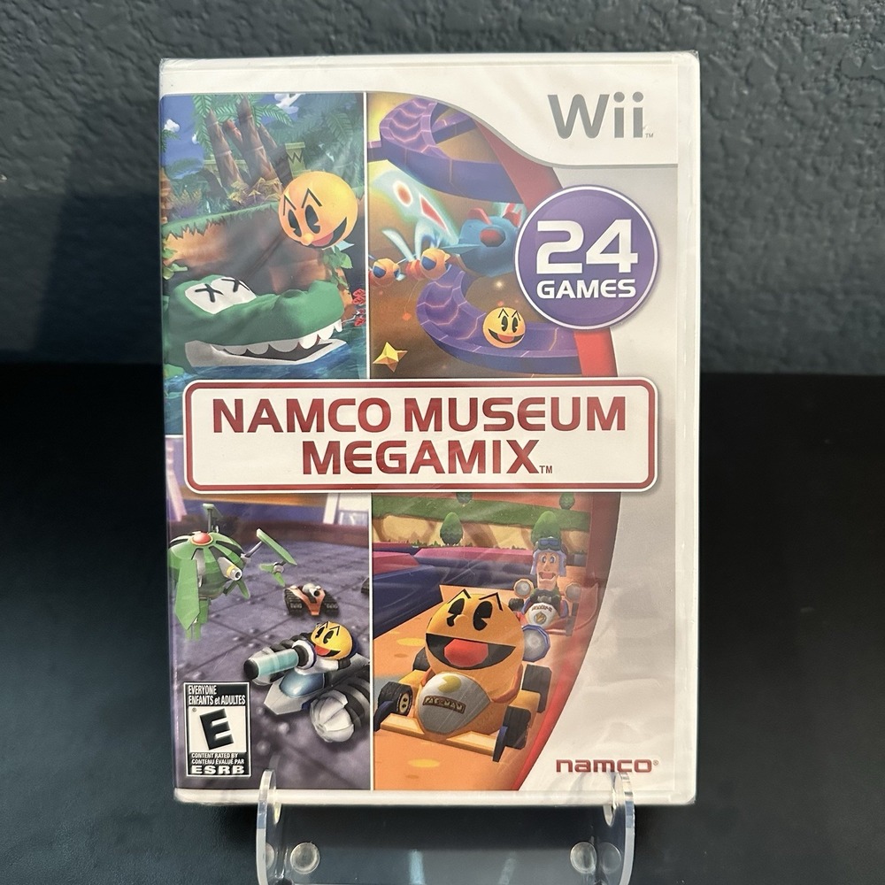 Namco Museum Megamix (Nintendo Wii, 2010) Brand New Sealed In Original Case BNIB